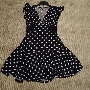 Cocomo petite polka dot dress